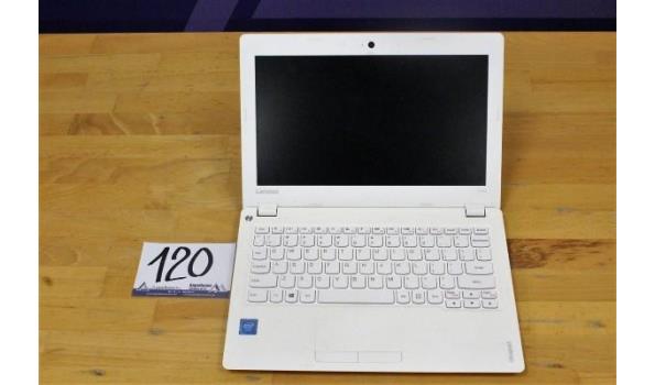 laptop LENOVO, Ideapad 110S, zonder lader, paswoord niet gekend, werking niet gekend